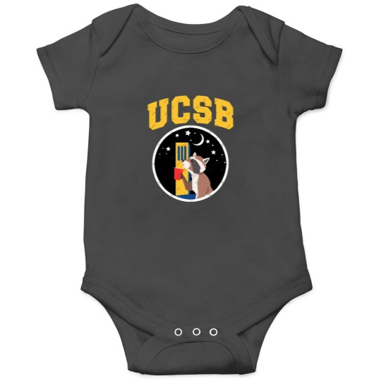 Discover UCSB Raccoon (Black) Active Onesies