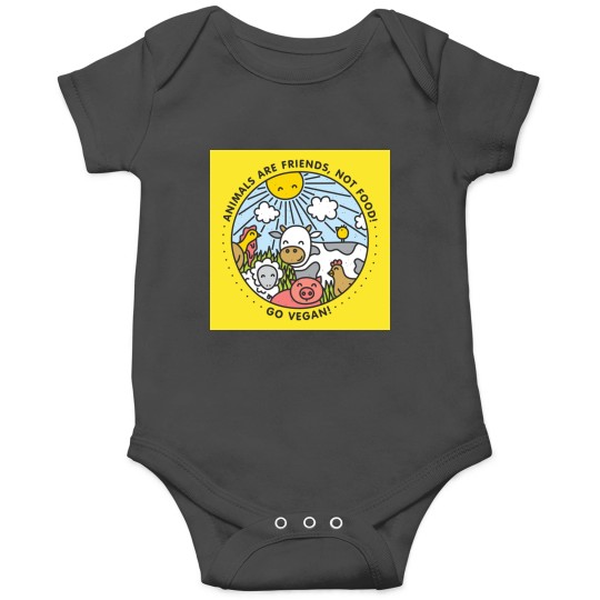 Discover Animals are friends not food Go vegan Onesies