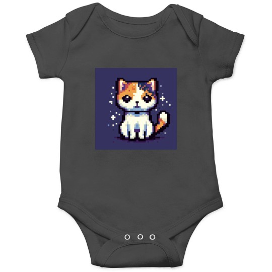 Discover Pixel Calico Cat Onesies
