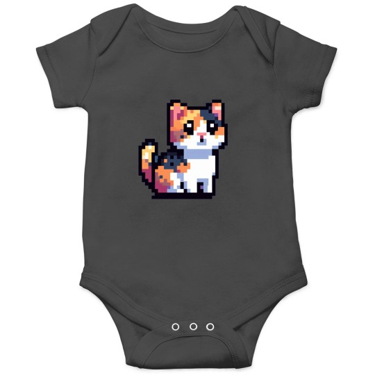 Discover Pixel Calico Cat Onesies