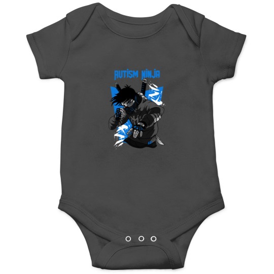 Discover Autism Ninja Onesies