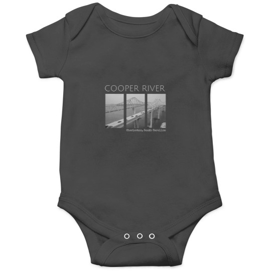 Discover Old Cooper River Bridge Art Charleston South Carolina SC 843 Onesies
