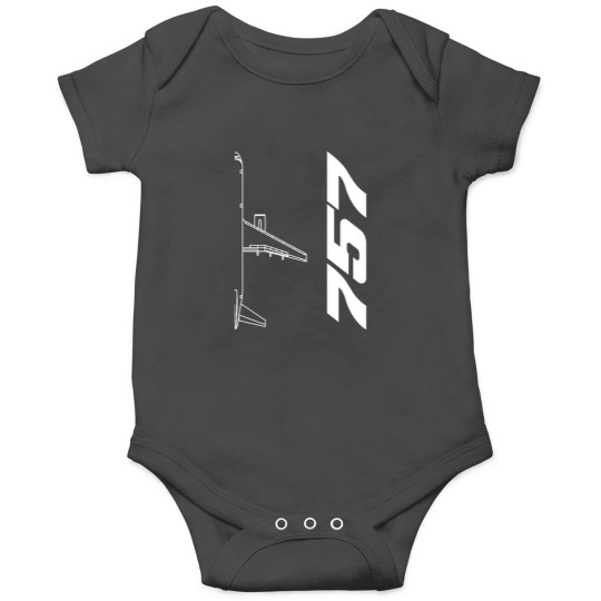 Discover Boeing 757 Silhouette Top View Onesies