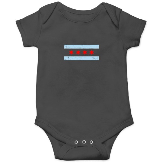 Discover Chicago Flag Onesies