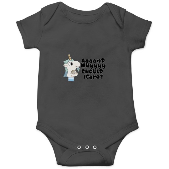 Discover blueys Unicorse Puppet Why Should I Care Onesies