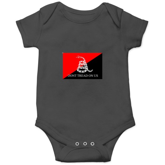 Discover Anarcho-Communist Gadsden Flag Onesies