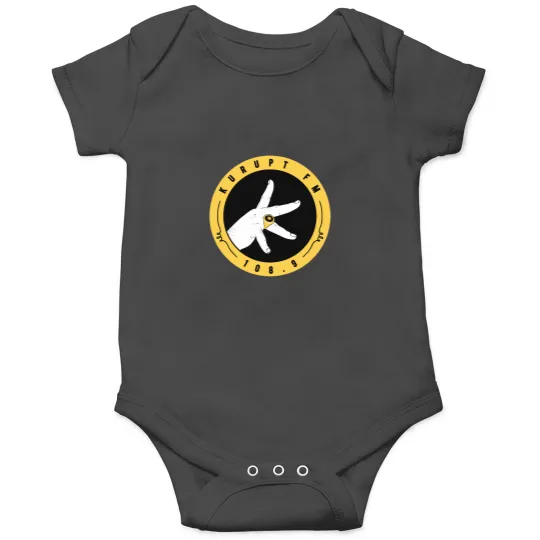 Discover Kurupt FM 108.9 Original Logo Classic Onesies