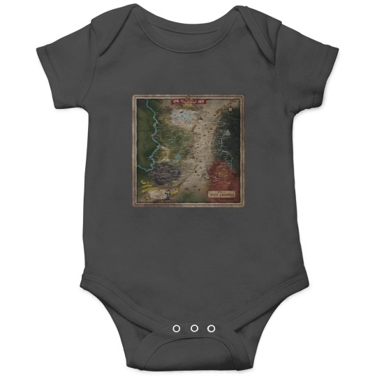 Discover Falllout 76 Map Onesies