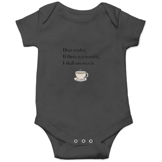 Discover Lady Whistledown bridgertonn Dear Reader Quote Onesies