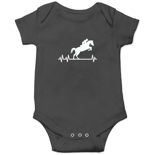 Discover Equestrian Equestrian Heartbeat Horses Pulse Rider Onesies