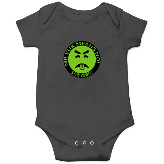 Discover Mr Yuck Means No! Stay Away! Onesies