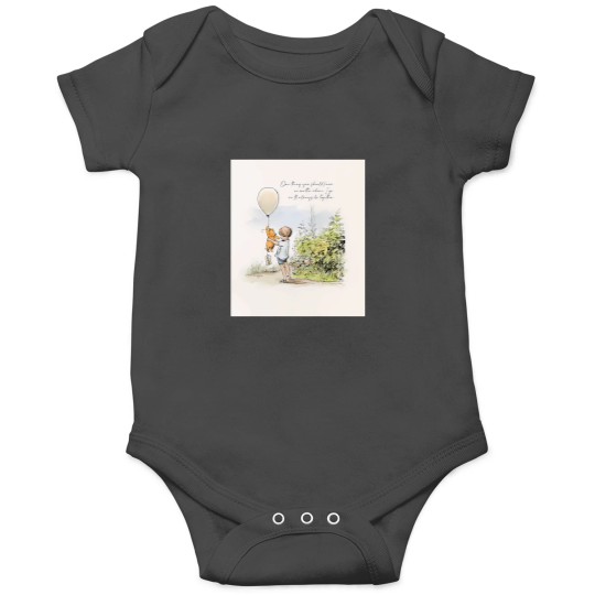 Discover Christopher Robin says Goodbye to Pooh Onesies