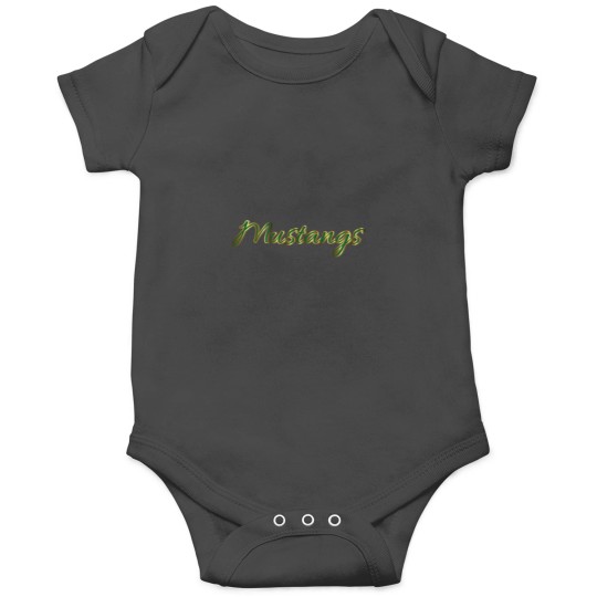 Discover You_re Golden Mustangs! Onesies