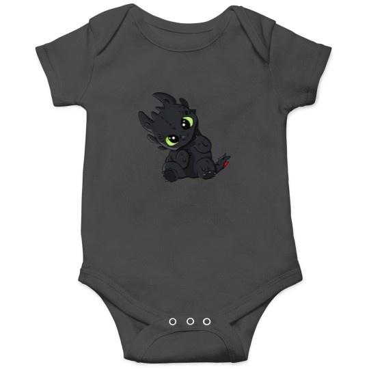 Discover Cute dragon baby Toothless How to train your dragon night fury Onesies