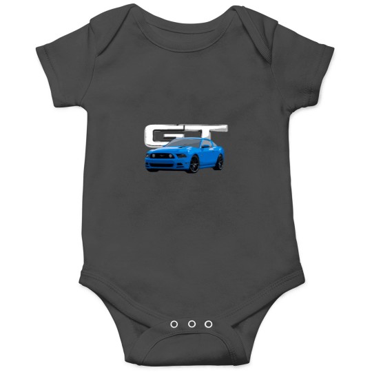 Discover GT Mustang Grabber Blue s197 Onesies