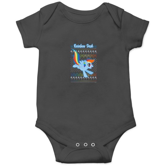 Discover My Little Pony Christmas Rainbow Dash Ugly Sweater Onesies