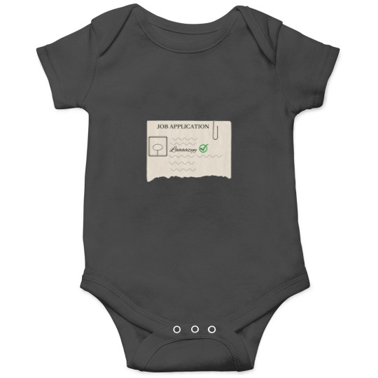 Discover Job application example. Onesies