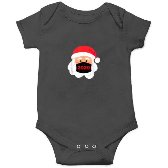 Discover Santa Wearing Mask Quarantine Christmas 2020 Onesies