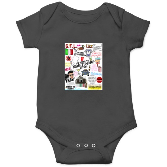 Discover Jersey Shore Collage Onesies