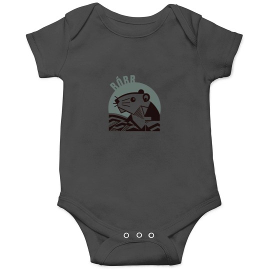 Discover Geometrical Bóbr - Bober, Bóbr, Beaver, Boberek Onesies