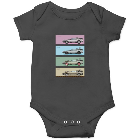 Discover Back to the Future - Delorean x 4 Onesies