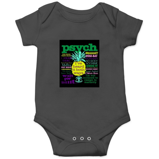 Discover Psych Psych Tv Juliet Ohara Psychic Detective Henry Spencer - Psych Quote Onesies