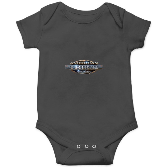 Discover American Truck Simulator Logo Onesies