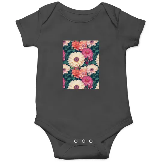 Discover Blossoming Garden Haven Graphic Onesies