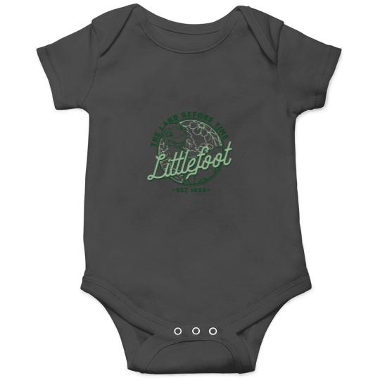 Discover Land Before Time Littlefoot Floral Logo Onesies