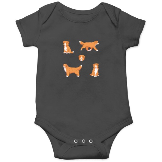 Discover Cute Nova scotia duck tolling retriever dog pack Active Onesies