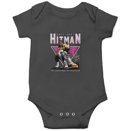 Discover Bret Hart Sharpshooter Triangle Onesies
