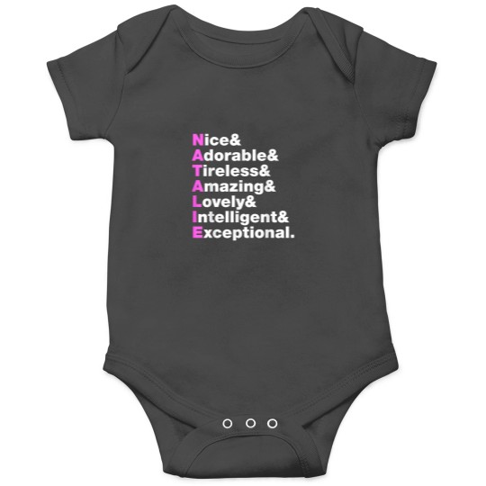 Discover Natalie Name Gift Personalized Natalie Onesies