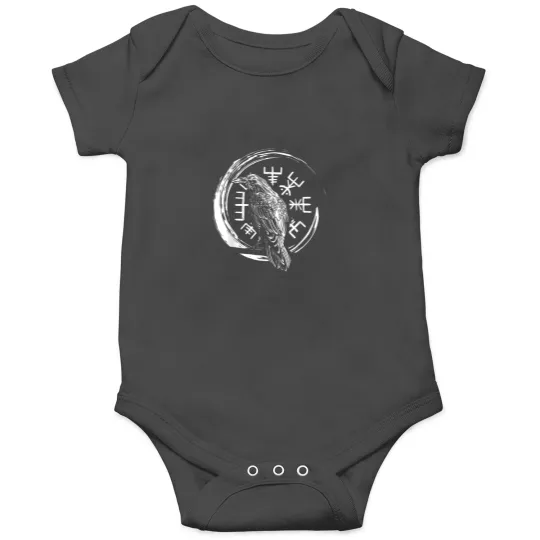 Discover Raven Viking Symbol Raven Valhalla 6601 Onesies