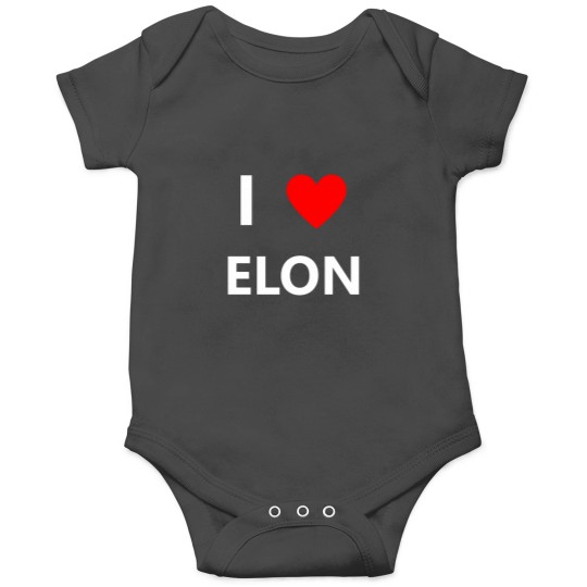 Discover I Heart Love Elon Musk Fan Space Gift Onesies