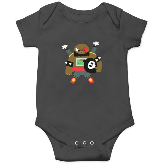 Discover Bad Metal Monster Onesies
