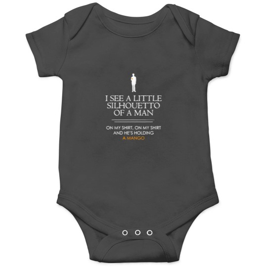 Discover I see a little Silhouetto of a man on my  and he hold 2492 Onesies