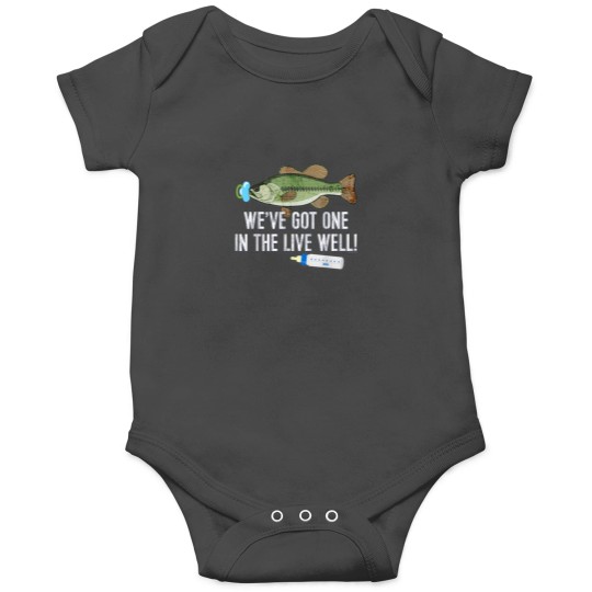 Discover WEVE GOT ONE IN THE LIVEWELL Pregnancy Birth Announcement 6637 Onesies