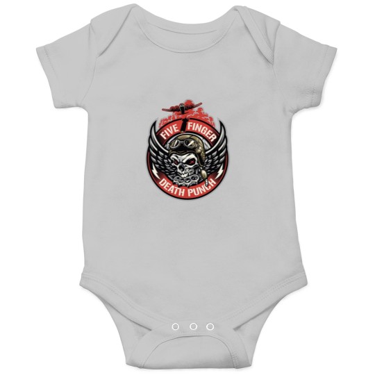 Discover Five Finger Death Punch 5FDP Band Logo Onesies