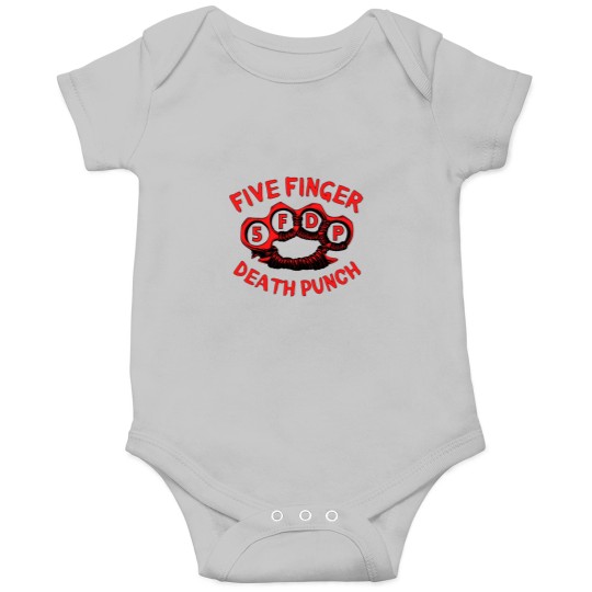 Discover Five Finger Death Punch 5FDP Band Logo Onesies