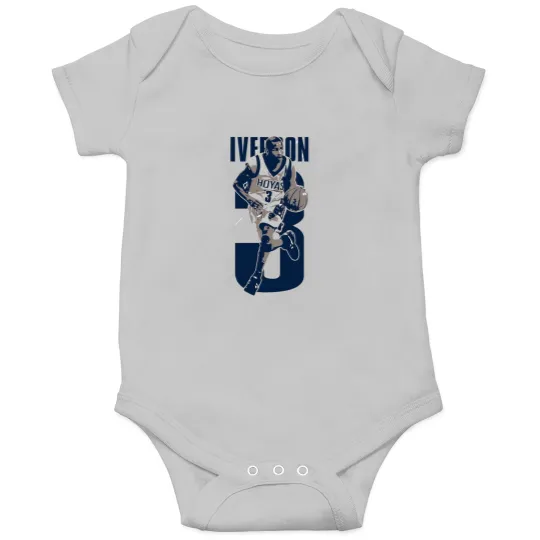 Discover Allen Iverson Georgetown Hoyas Allen Iverson Classic Onesies