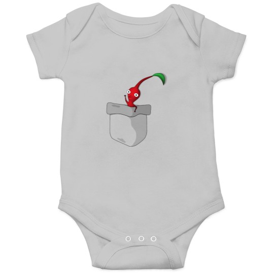 Discover Red Pikmin in your Pocket!  Classic Onesies
