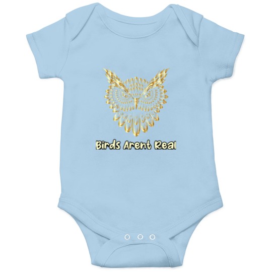 Discover Birds Arent Real gold birds Onesies
