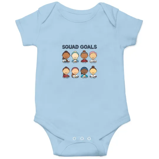 Discover USWNT World Cup Soccer Team Squad Goals Onesies