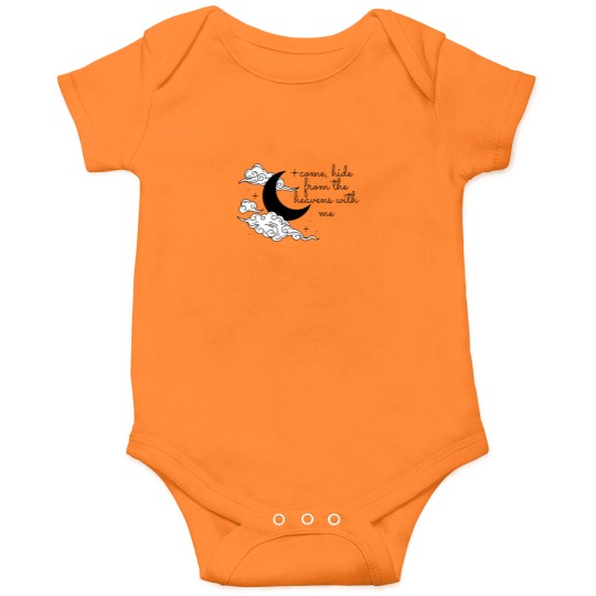 Discover Hide from the heavens with me - Queen Charlotte and King George love quote - bridgertons fan gift Cla Onesies