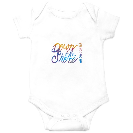 Discover Down the Shore Wildwood, NJ tie-dyed collection Onesies