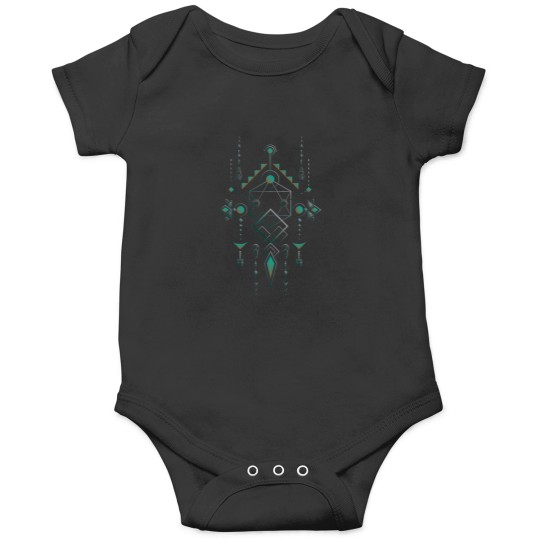 Discover Mystical Totem   Sacred Geometry Onesies