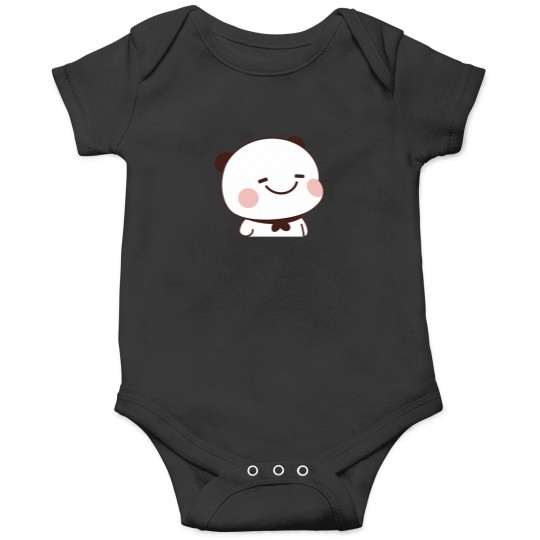 Discover BuBus smile! Happy BuBu Panda face Onesies