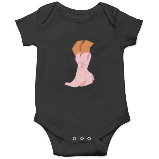 Discover Pink Cowgirl Boots Onesies