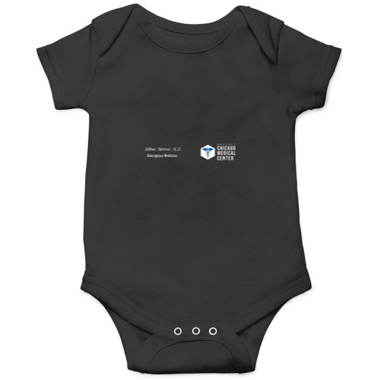 Discover CHICAGO MED WILL HALSTEAD SCRUBS EMERGENCY Mediciness Onesies
