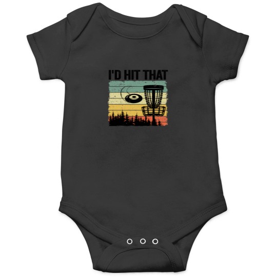 Discover ID Hit That Disc Golf Basket Player Disc Golf 1 Onesies